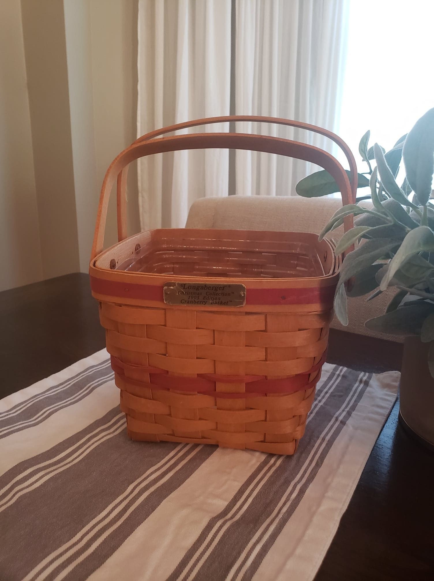 Longaberger Sewing Basket for sale Only 4 left at 65