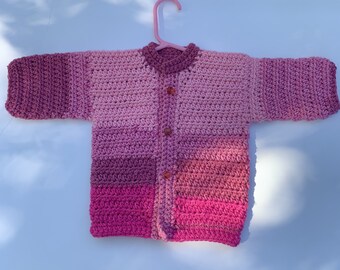 Baby Jacket with Matching Blanket