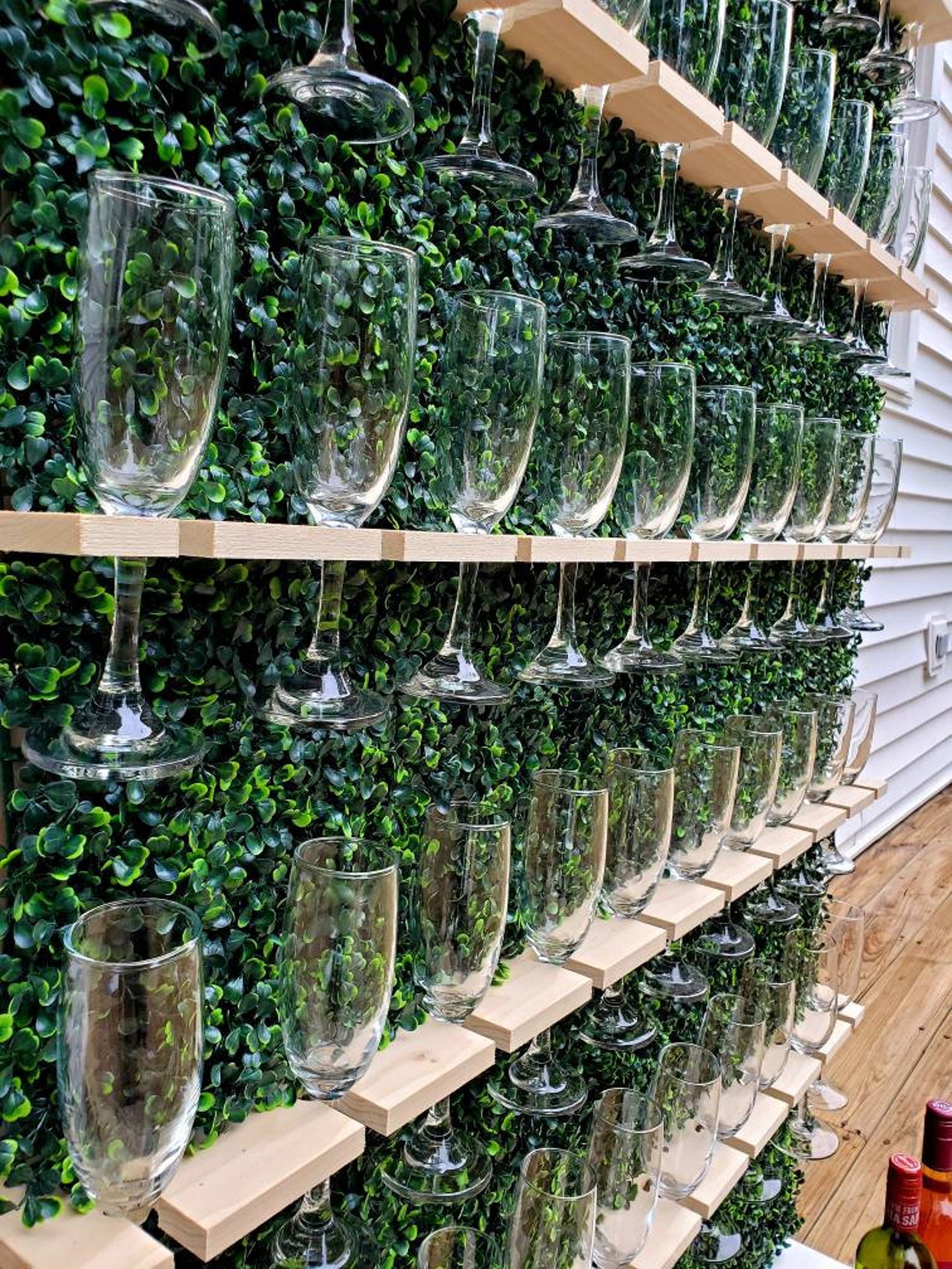 For RENT Grass Champagne Wall. Local Massachusetts Delivery Etsy