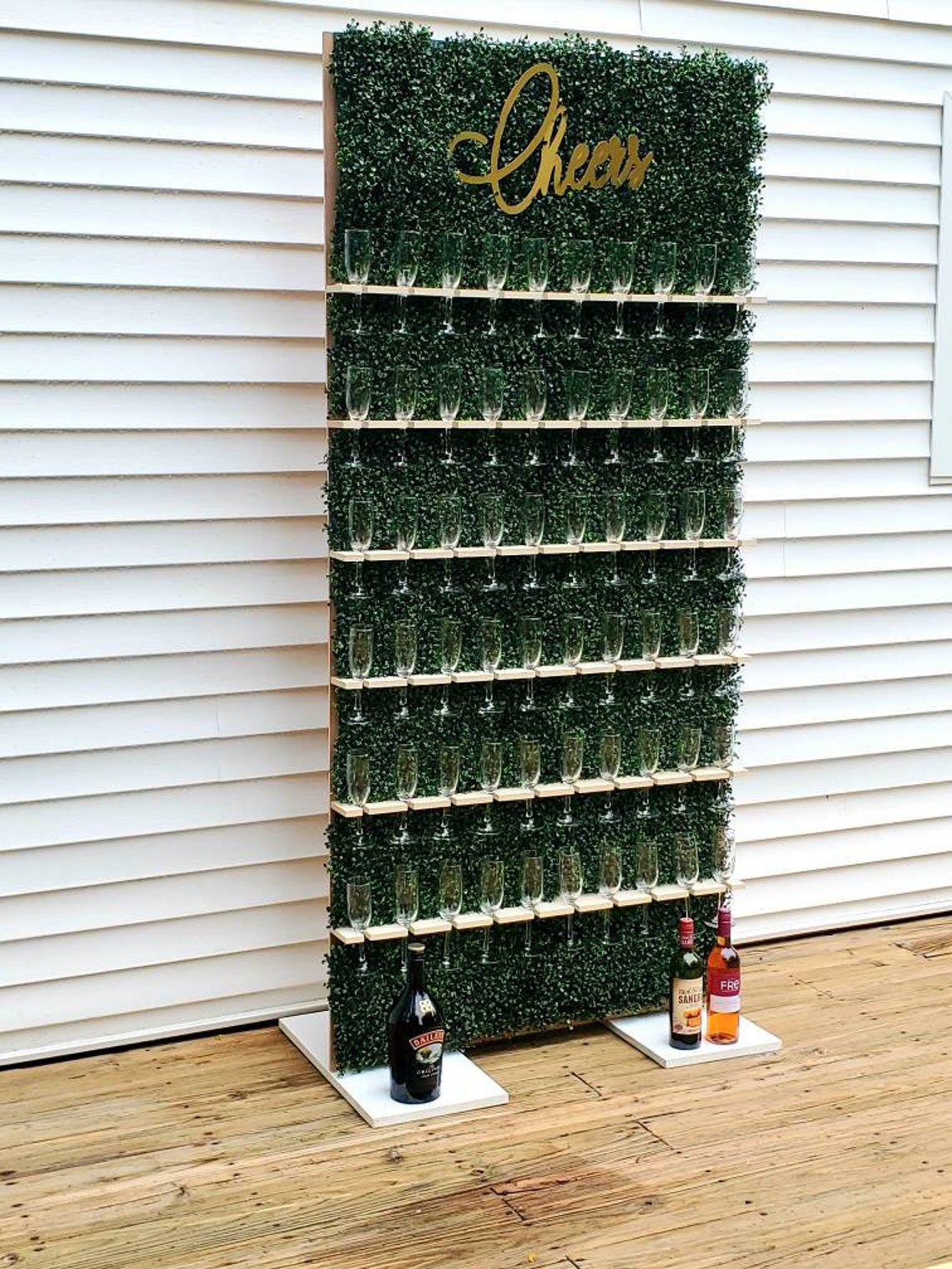 For RENT Grass Champagne Wall. Local Massachusetts Delivery Etsy