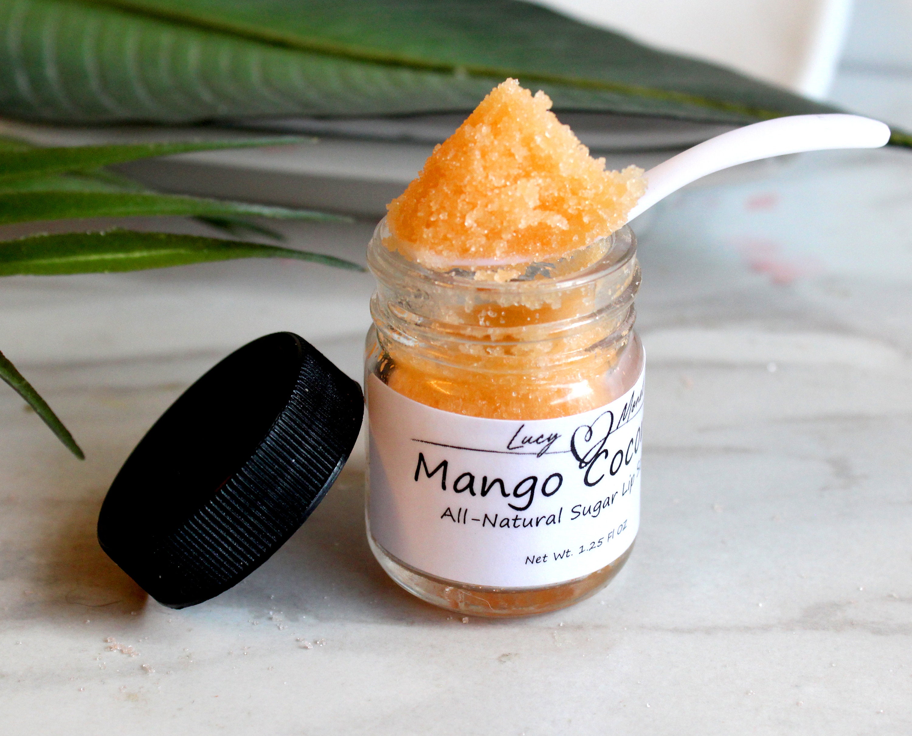 Mango Coconut Lip Scrub Flavored Sugar Lip Scrub Summer Skin Etsy UK