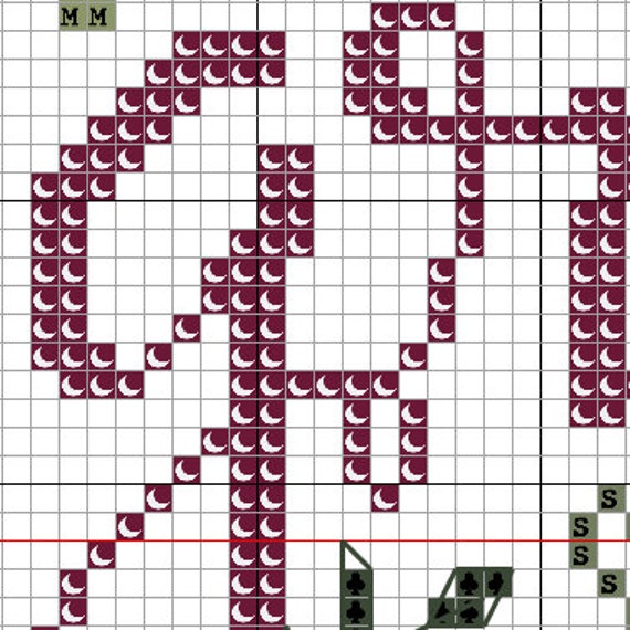 The Lord is Merciful Christian Bible Verse Cross Stitch