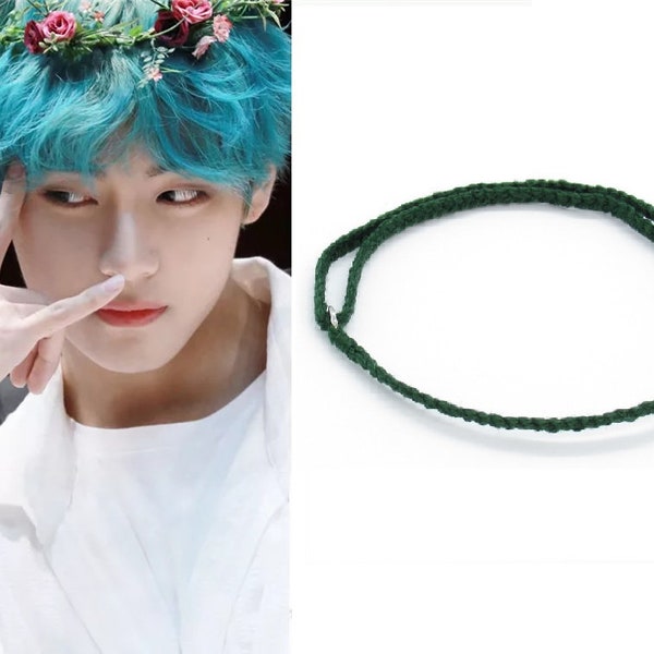 Braided bracelet/ Friendship bracelet/ BTS V Kim Taehyung inspired bracelet/ Friendship bracelet