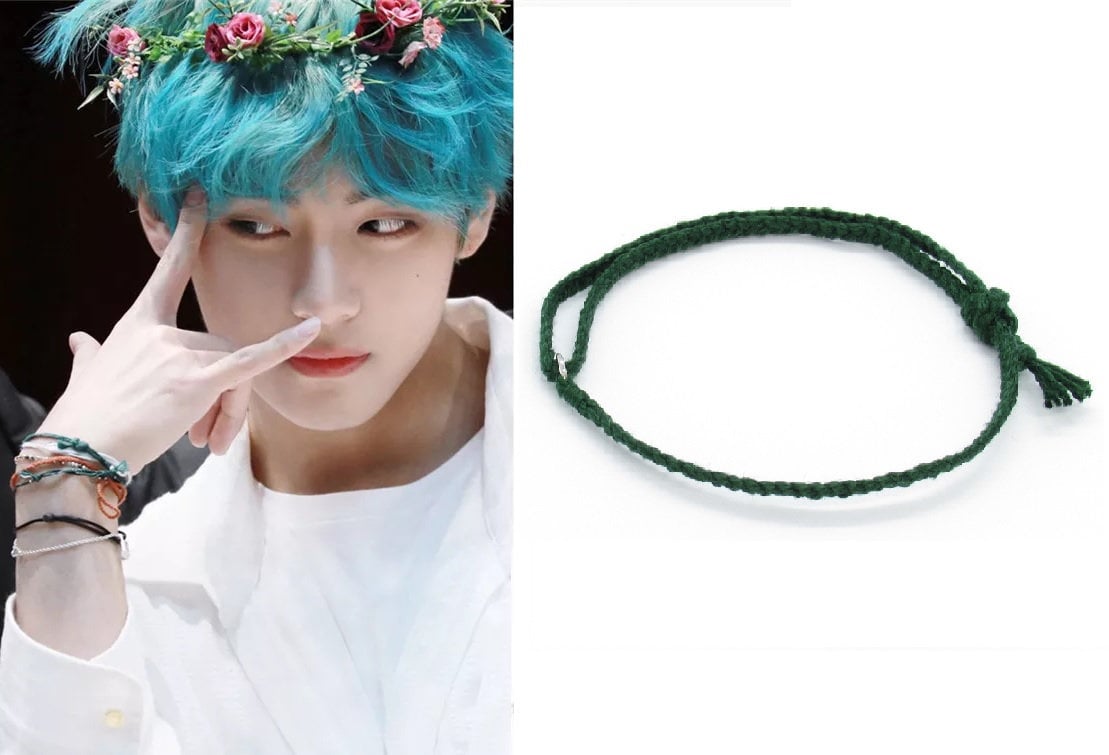 What does the red thread bracelet mean to Kim TaeHyung? I have seen a few  different meanings and wonder which one it is for him. - Quora