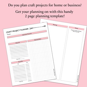 Creatives Planner Printable Planner Page Inserts for - Etsy Canada