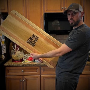 Man Meat Board - The Worlds Largest and Manliest Cutting Board