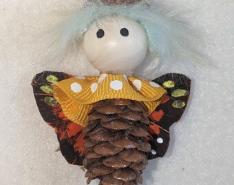 Woodland Flower Fairy Ornament "Poppy"