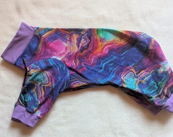 Size Small Agate Cotton Jersey Dog Pajamas