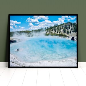Excelsior Geyser Digital Print-Yellowstone National Park