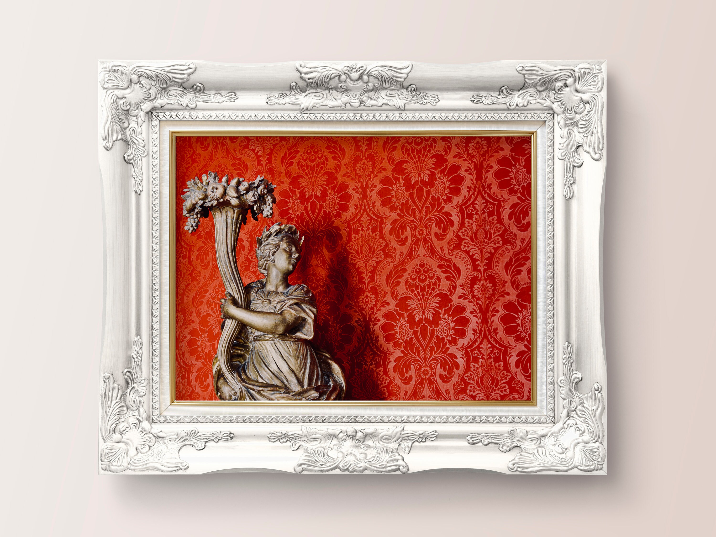 Palacio de Versalles Habitación Roja Impresión Digital | Etsy