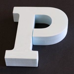 2&quot; Painted Thick Foam letters, Foam Numbers, Large 3d Letters, Foam Shapes, Birthday Party Letters, Numbers and Shapes
