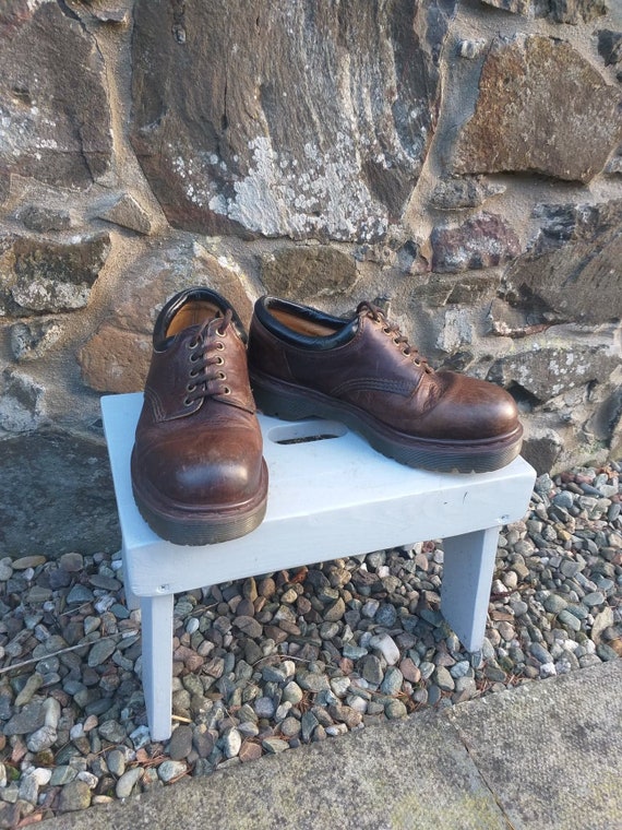 Doc Martens Chunky Soul Brown Leather Boots
