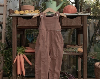 grow with me overall | dusky pink | innovative | 0- 2 years | organic | gift for birth