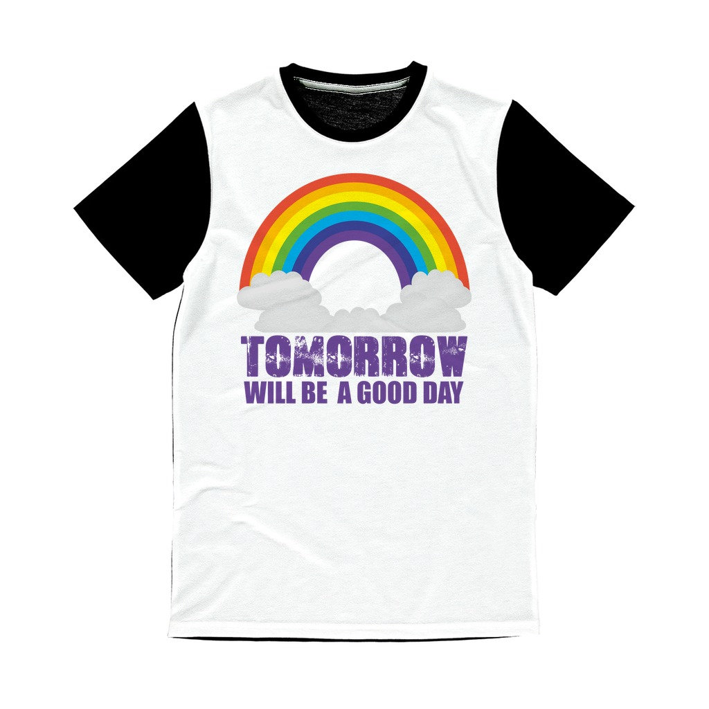 Tomorrow will be a good day Organic Jersey Womens Tank Top Sir Captain Tom