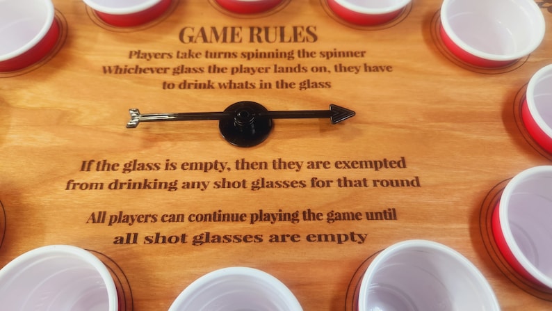 Shot Glass Roulette Game, Shot Game, Adult Game, Whiskey Glass, Shot ...