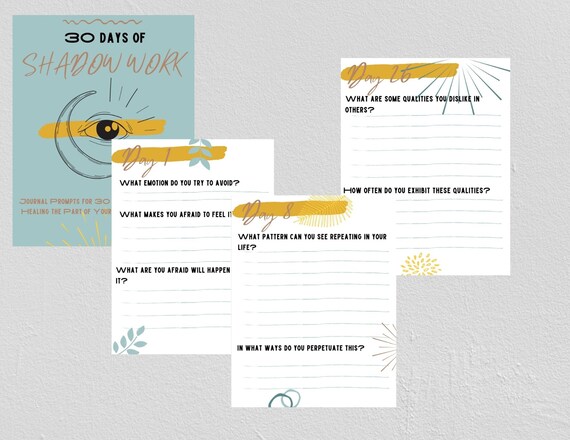 free shadow work journal free shadow work journal