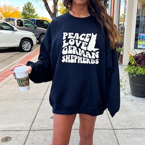 German Shepherd Mom Sweatshirt, German Shepherd Mom Sweatshirt, German Shepherd Gifts, Australian Shepherd Sweater, Dog Mom Gifts