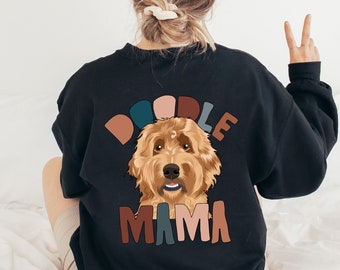 Doodle Mama Sweatshirt, Gouden Doodle Sweatshirt, Dog Mom Gift, Doodle Mama, Dog Lover Sweatshirt, Cute Puppy Hoodie