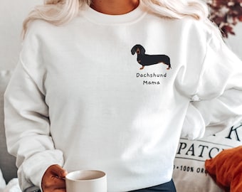 Sudadera Dachshund Mama, Camisa Dachshund, Wiener Dog Mom, Camisa Perro, Weenie Dog, Doxie Camisa, Dachshund Gift, Dachshund Mom Shirt,