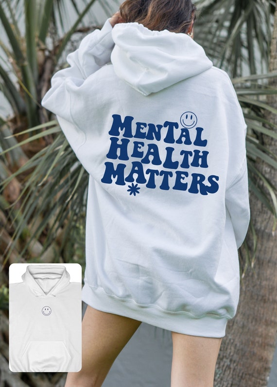 geestelijke gezondheid Kleding Herenkleding Hoodies & Sweatshirts bewustzijn van geestelijke gezondheid. Een geschenk voor een vrouw die op zoek is naar geestelijke gezondheidszorg geschenken voor geestelijke gezondheid 