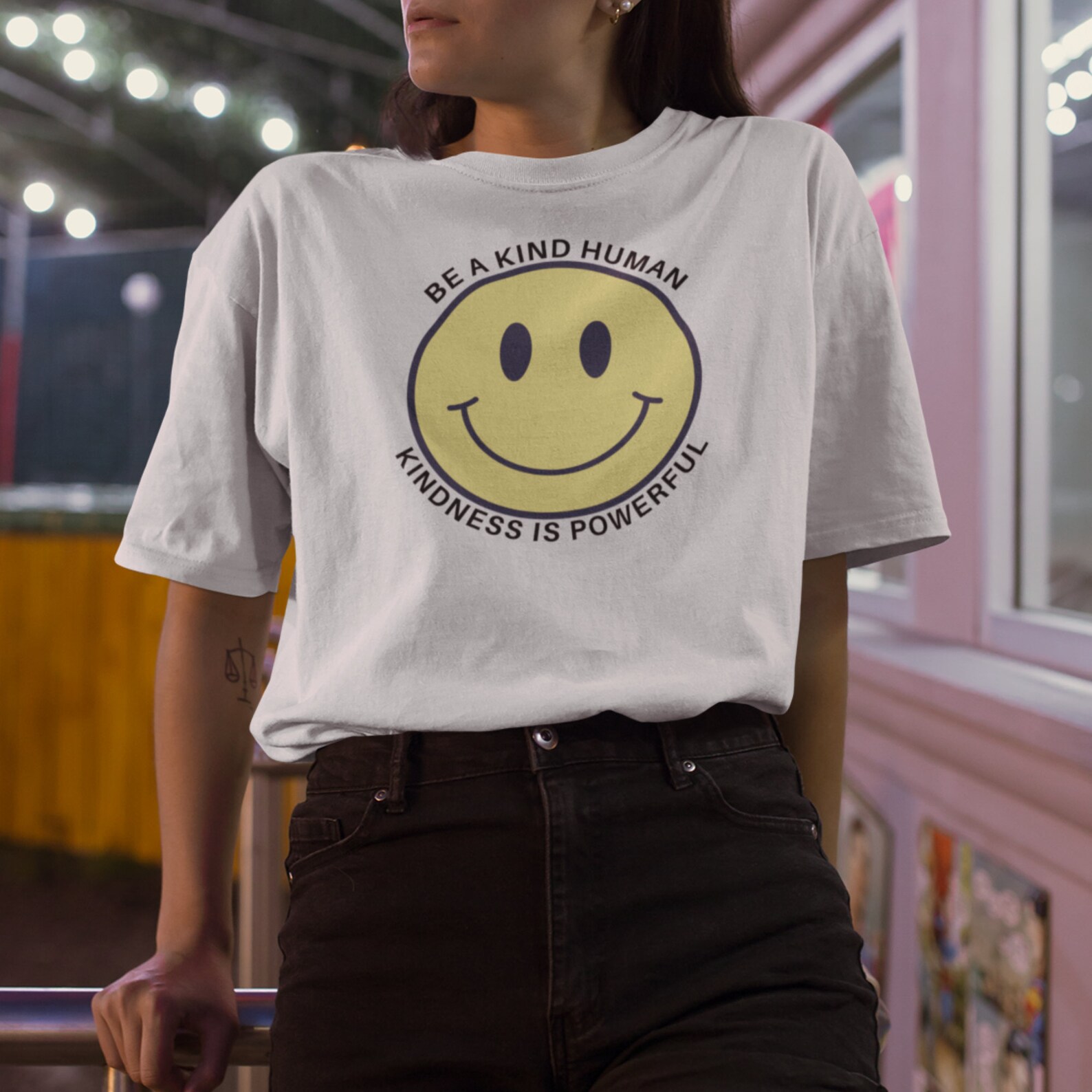 smiley face t shirt brand