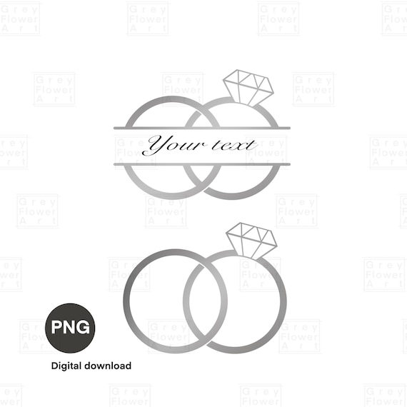 Gold Vector Wedding Rings Isolated On Stock Vector (Royalty Free) 688498309  | Shutterstock