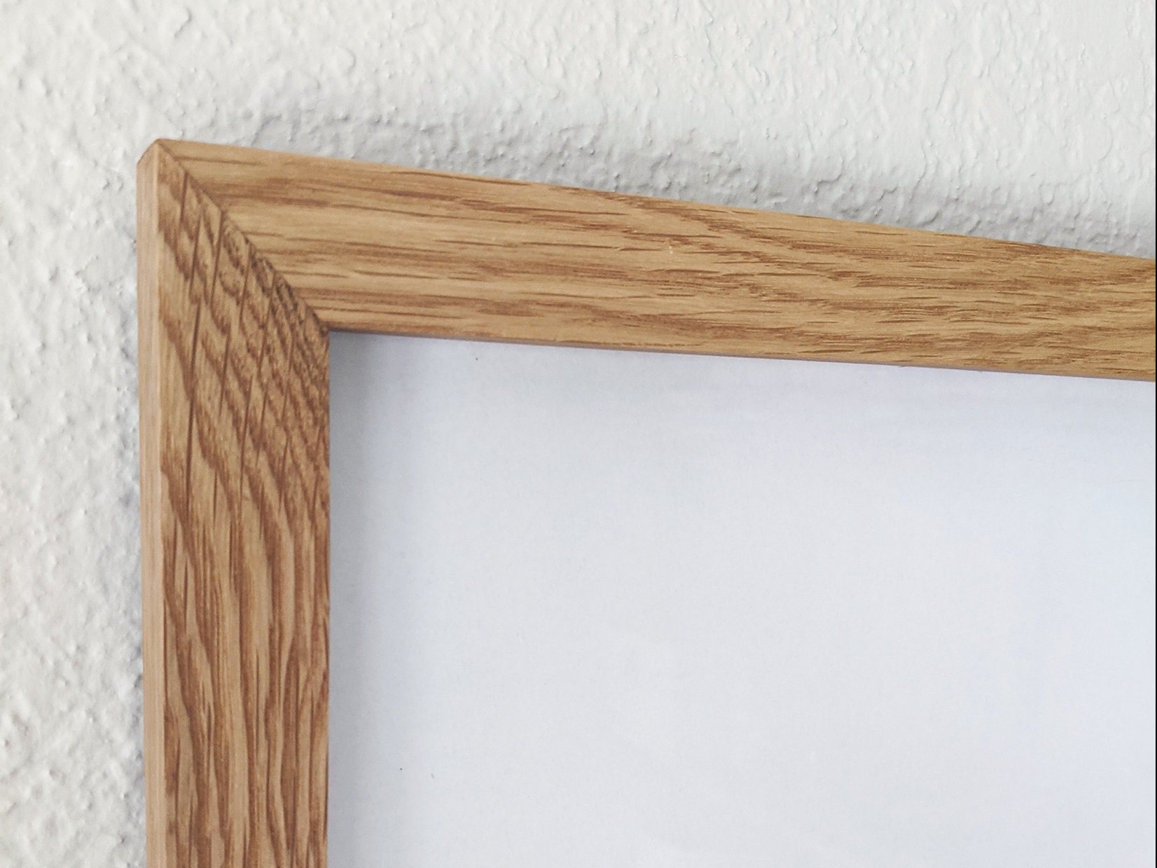 White Oak Classic 1 Art & Picture Frame Perfect for Etsy