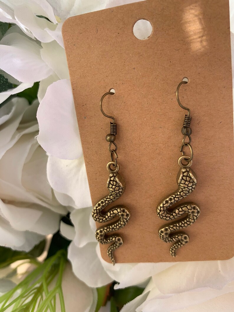 Snake Dangle Earrings