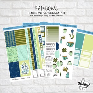 Swan Lake Rainbows - Horizontal Weekly Kit- Always Fully Booked (HK002)