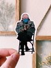Bernie Mittens Meme Sticker 