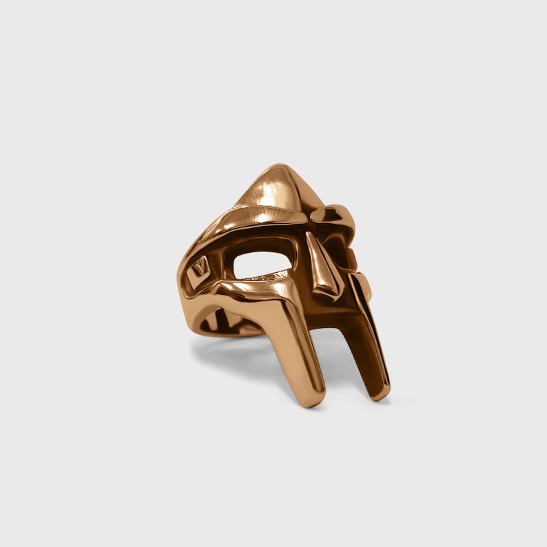 MF DOOM Ring Rose Gold 