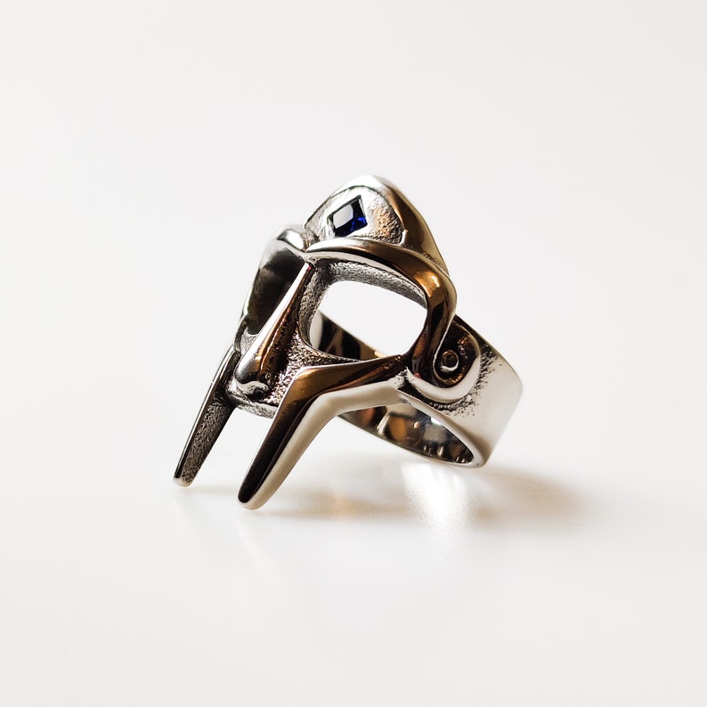 MF DOOM Ring (Blue Stone) 