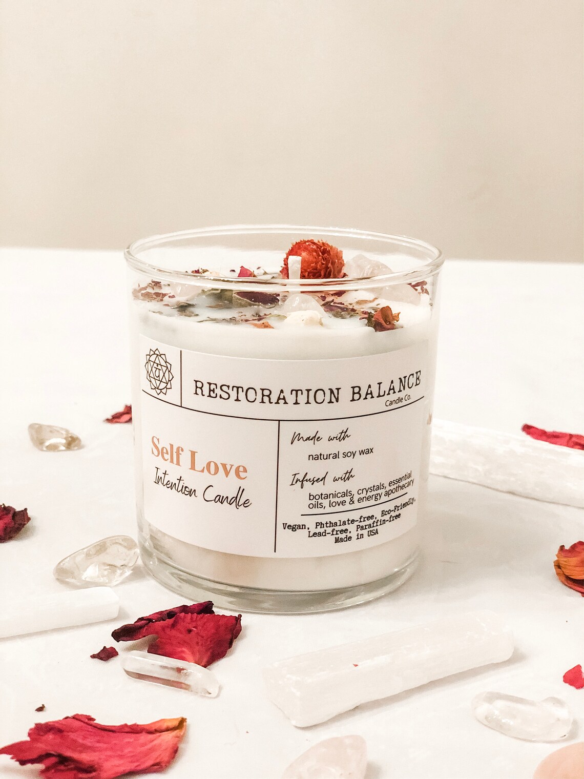 Self Love Intention Candle Perfect for Valentines Day and Etsy