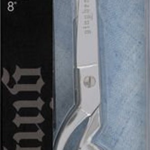 Personalized Engraved Gingher 8 Dressmaker Shears & Rotary Cutters LH Chrome  Handle