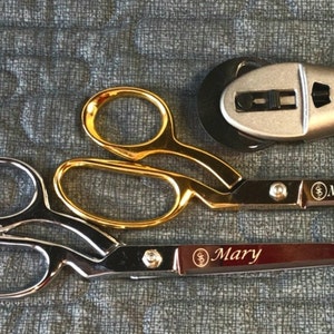 Personalized Engraved Gingher 8 Dressmaker Shears & Rotary Cutters image 4