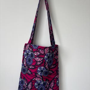 Wax tote bag, loincloth, gift
