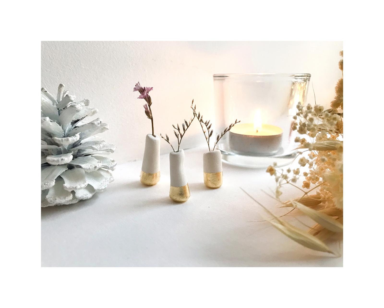 Lot de Trois Minis Vases #10