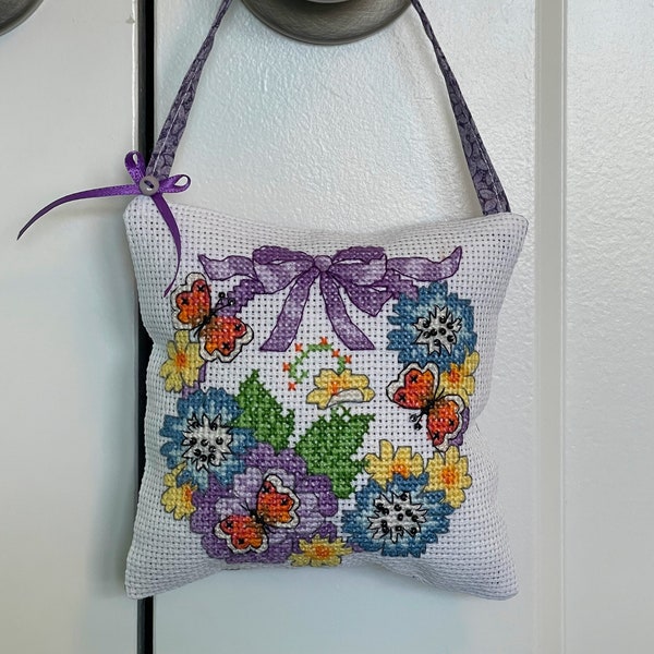 Cross Stitch Hanger Etsy