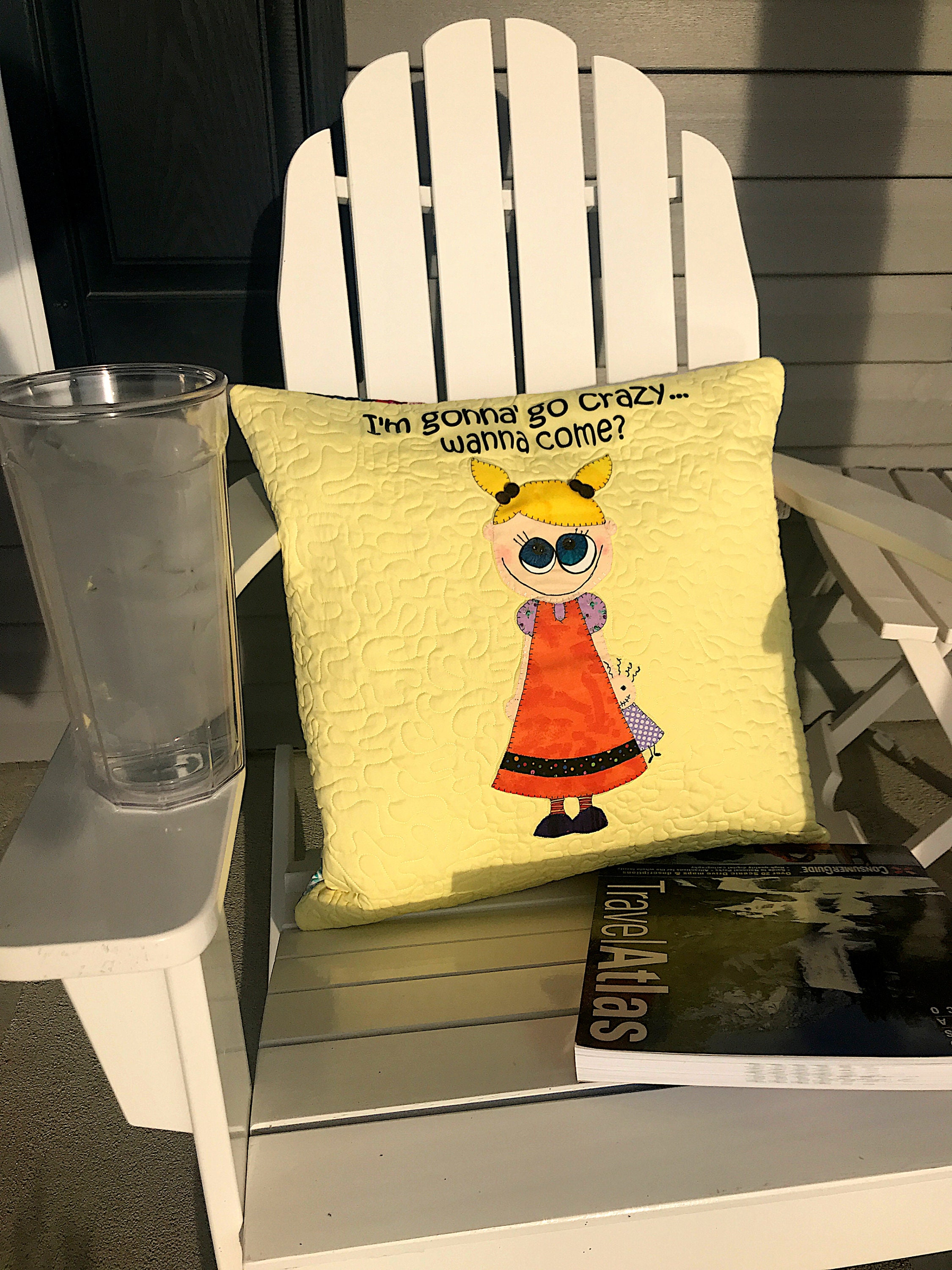 Quilted Pillow Funny Pillow Decorative Pillow Sofa Pillow Etsy UK