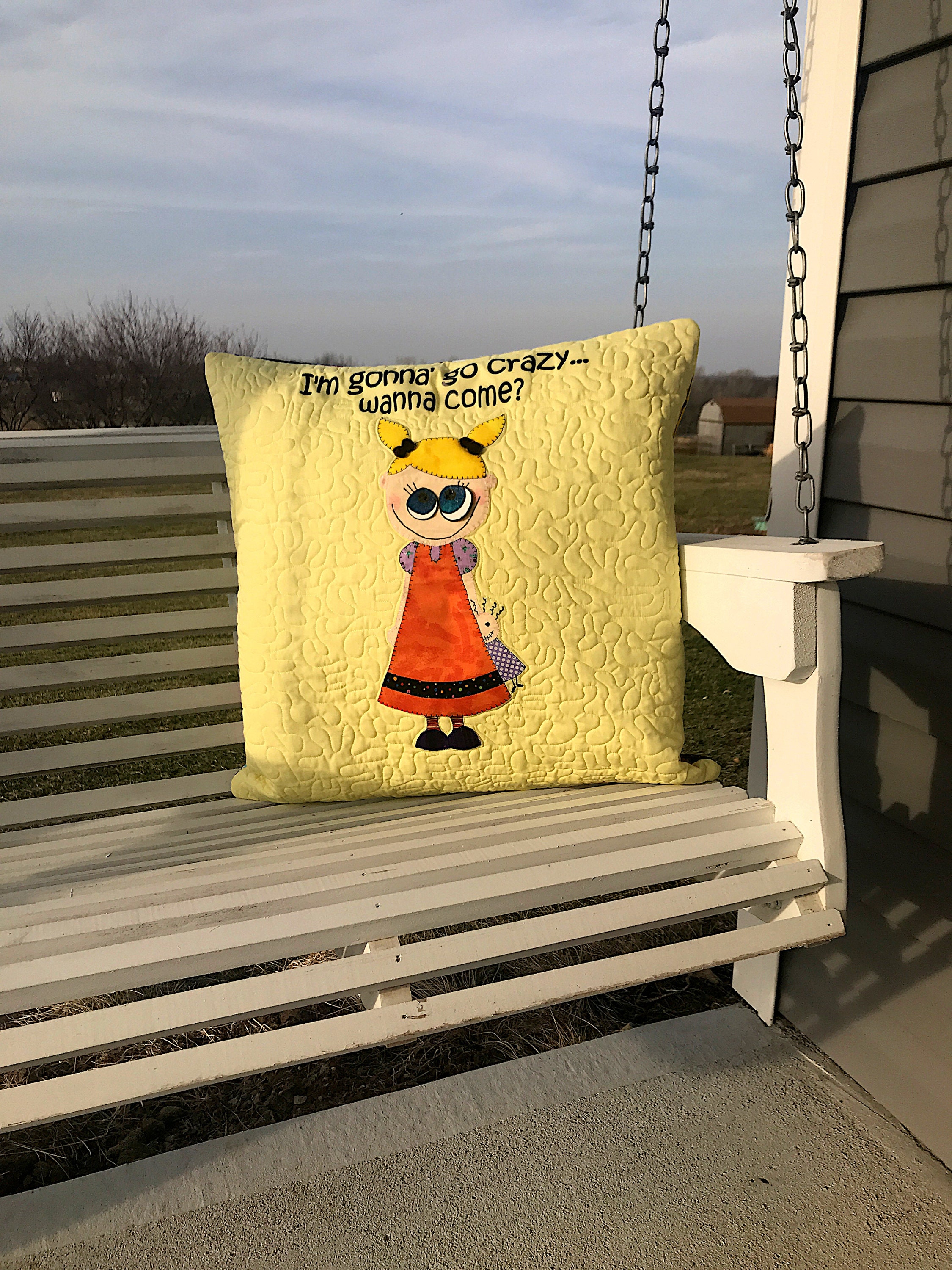 Quilted Pillow Funny Pillow Decorative Pillow Sofa Pillow Etsy UK