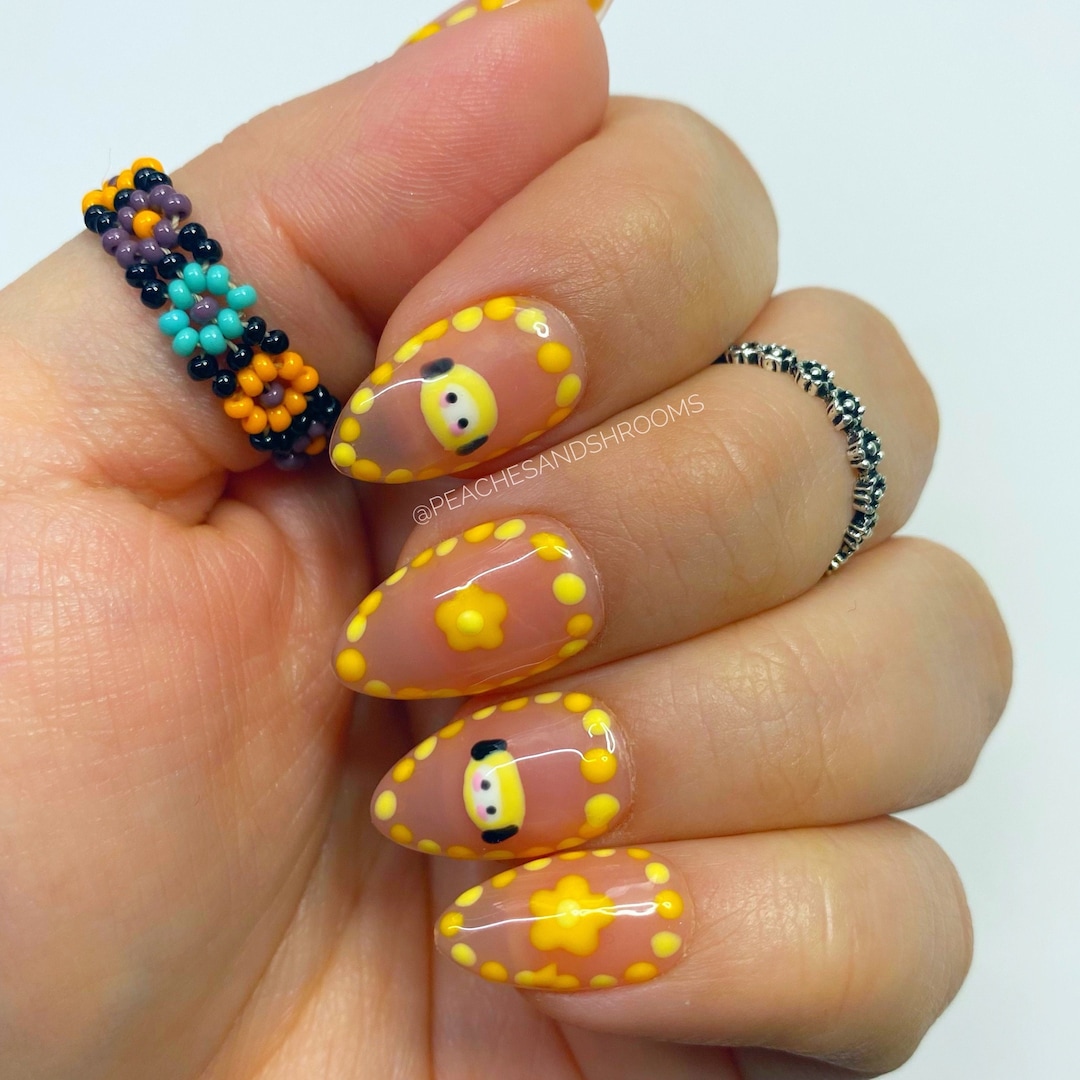 Chimmy Jimin BTS Custom Lux Press on Nails - Etsy