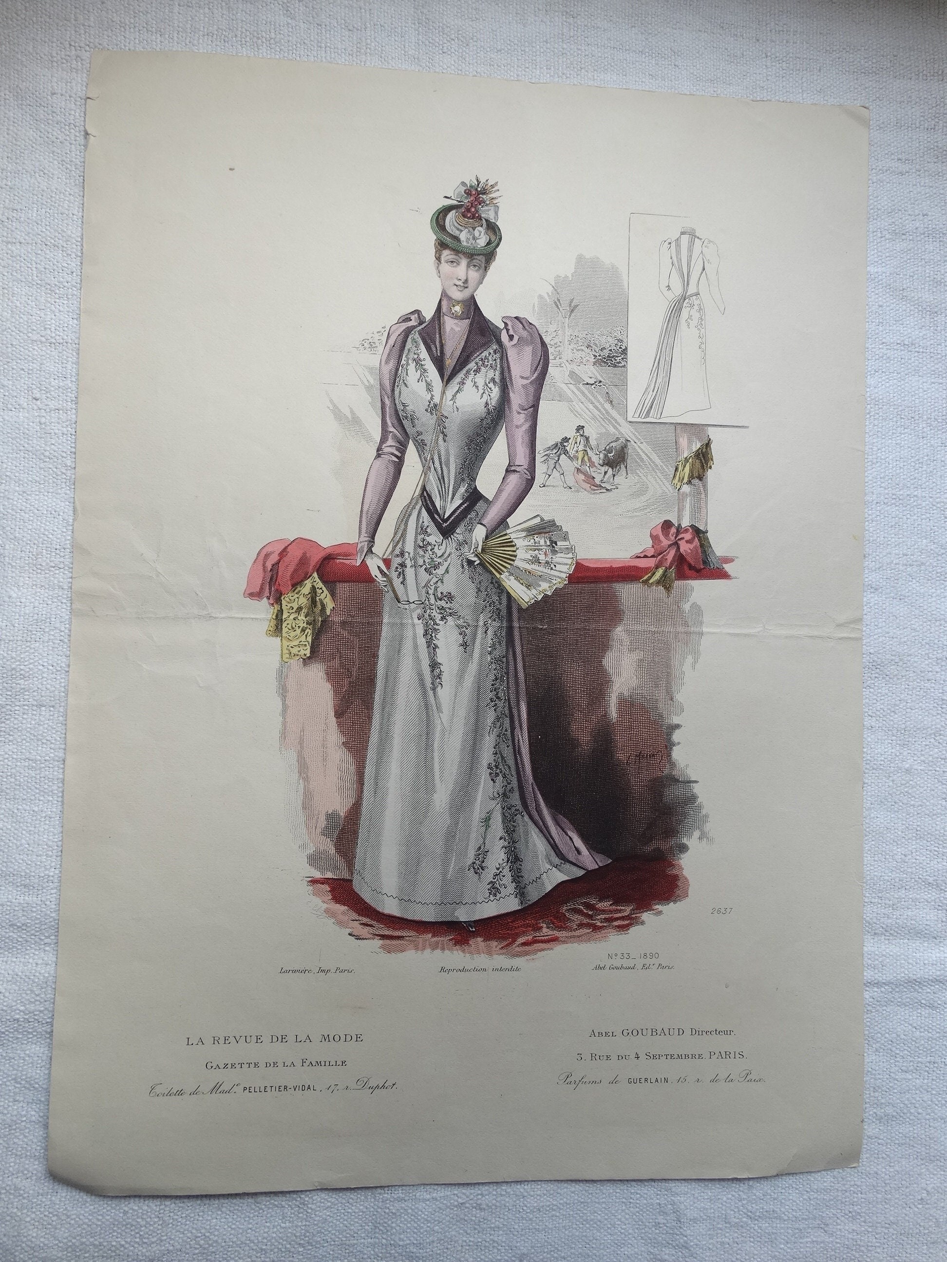 Tirage Photographique Argentique Vintage - 'La Mode Aux Courses D'Auteuil', Paris Circa 1930, Format 13x18 Cm