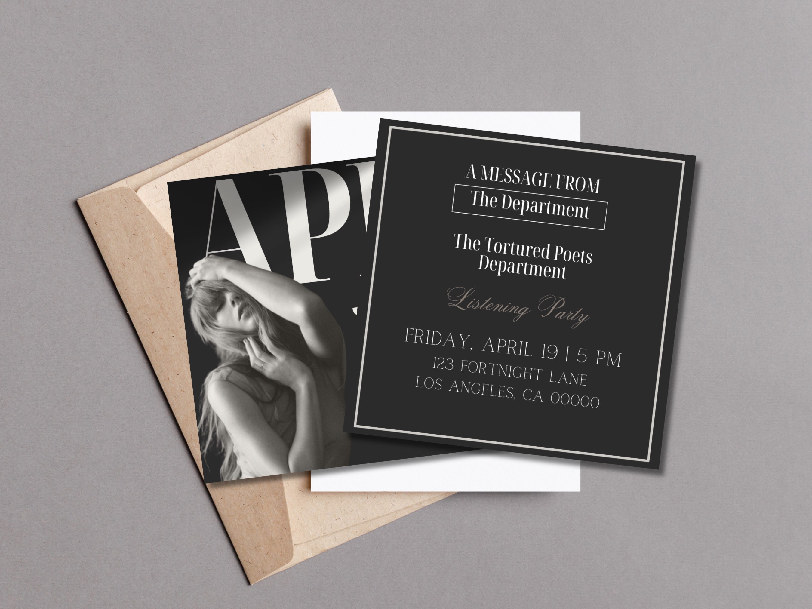 The Tortured Poets Department Canva Invitation Listening Party Invitation Taylor Swift The Tortured Poets Department Canva Invitation Listening Party Invitation Taylor Swift