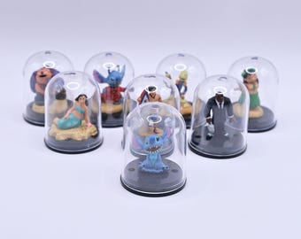 Disney Tomy Lilo & Stitch Miniature Figure Set Of 8