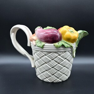 Fitz Floyd Pitcher - Etsy