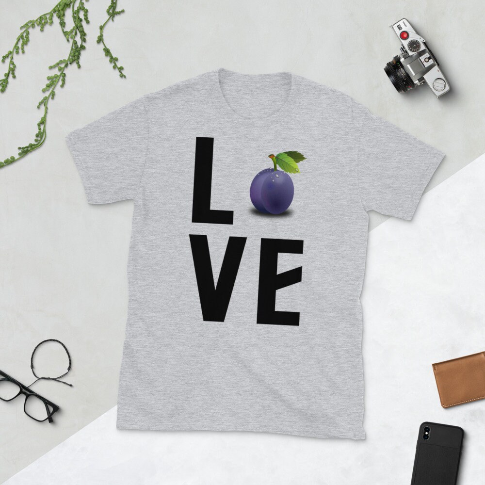Plum Lover Plum Shirt Plum Gift Fruit Shirt Fruit Gift Etsy