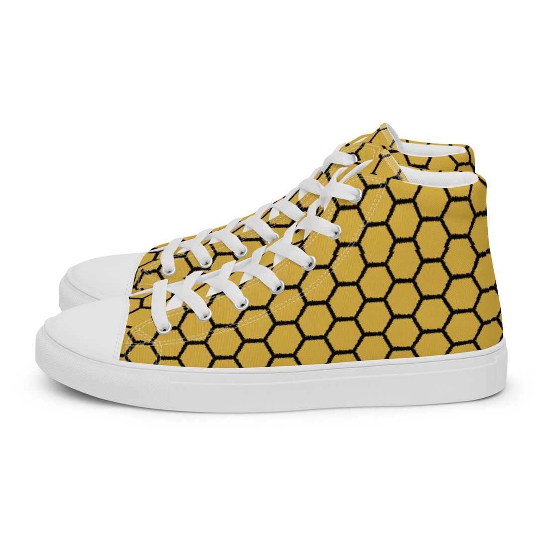 Mens Bee Lover Shoes, Shoes, Gardening Shoes, Bee Gift