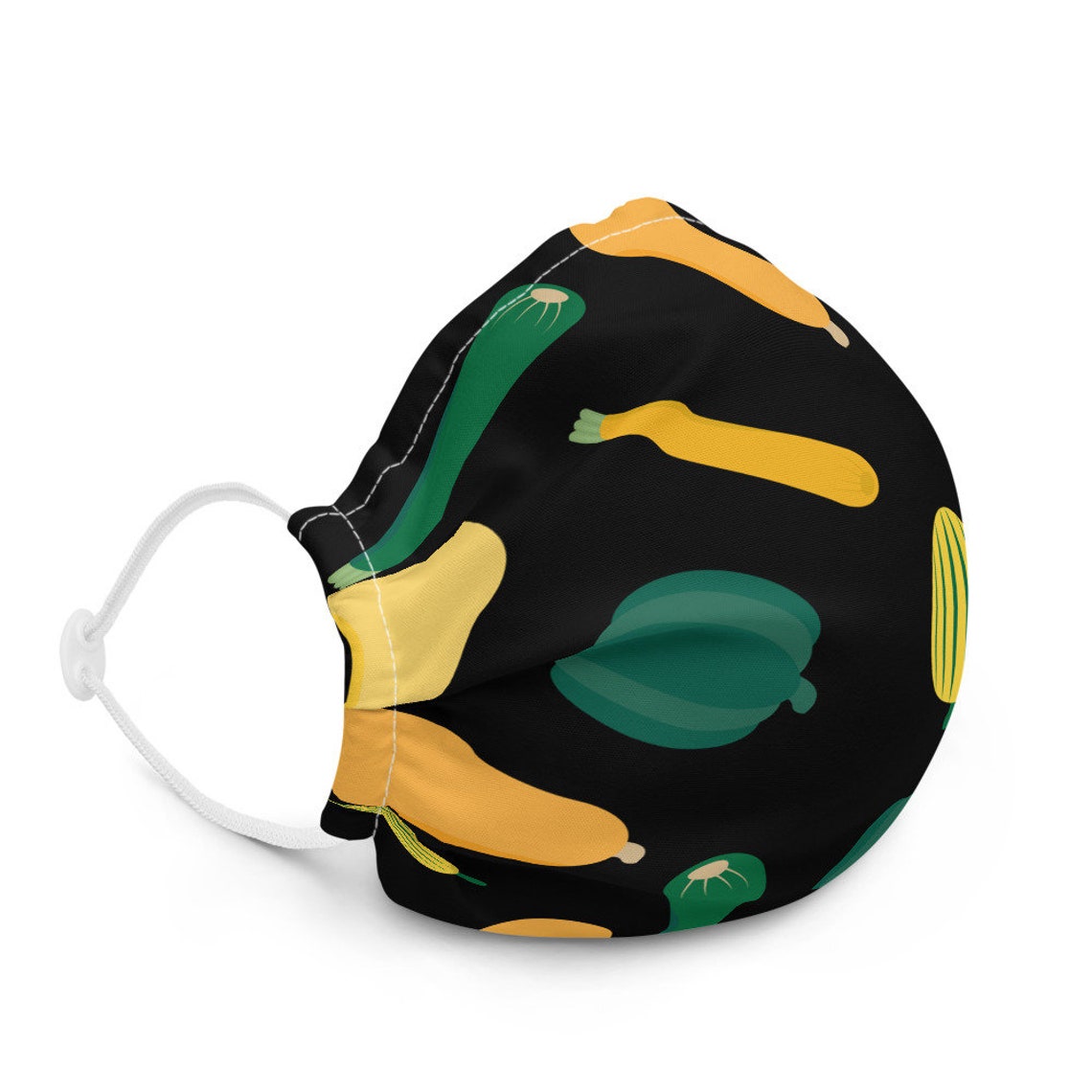 Squash Face Mask Squash Lover Garden Lover Mask Homestead Etsy