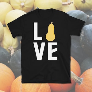 Butternut Squash Lover, Squash Shirt, Squash Gift, Garden Shirt, Homestead Shirt, Permaculture Shirt, Short-Sleeve Unisex T-Shirt