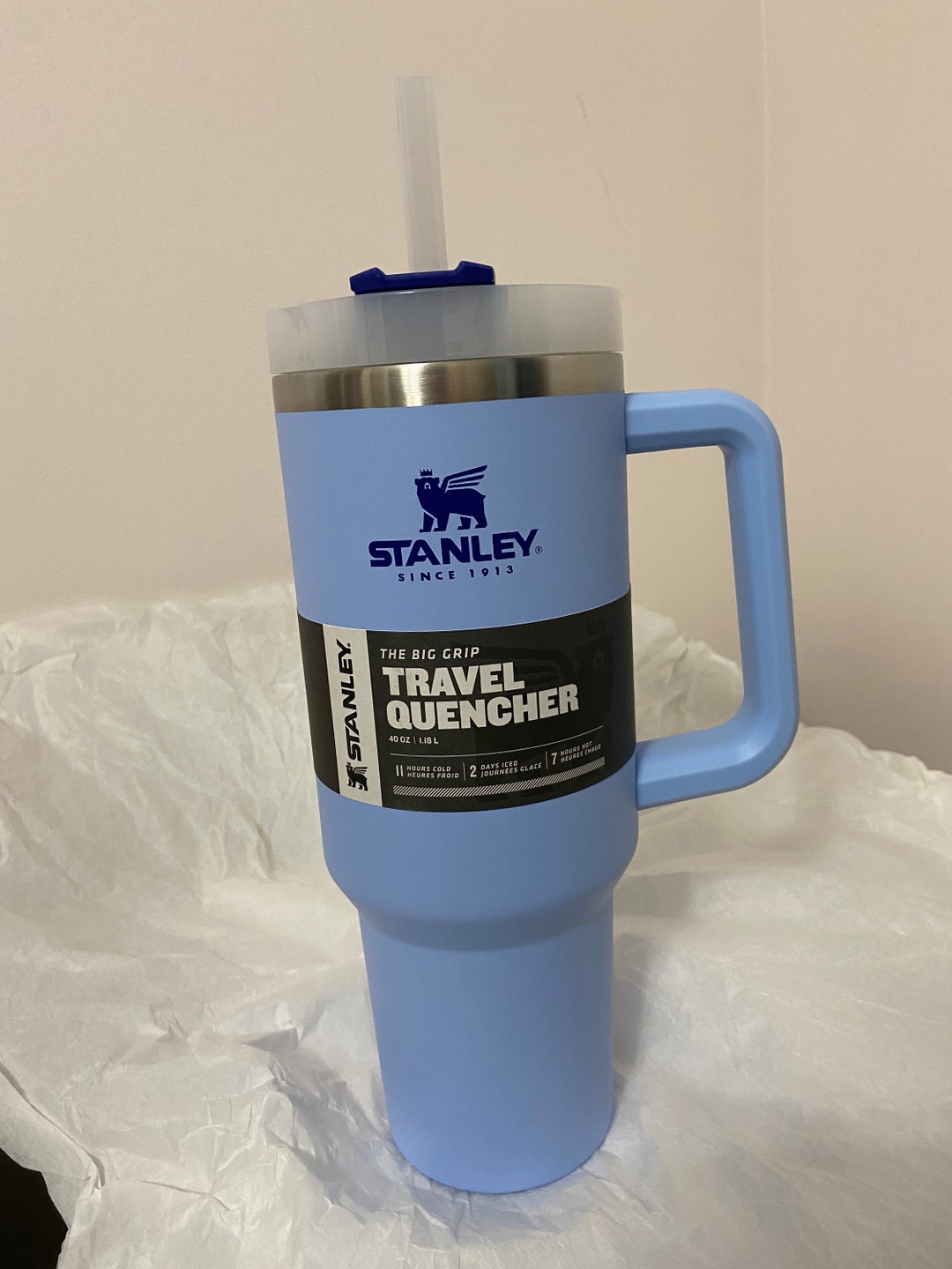 Stanley Adventure Quencher Tumbler 40oz Cornflower Blue Etsy